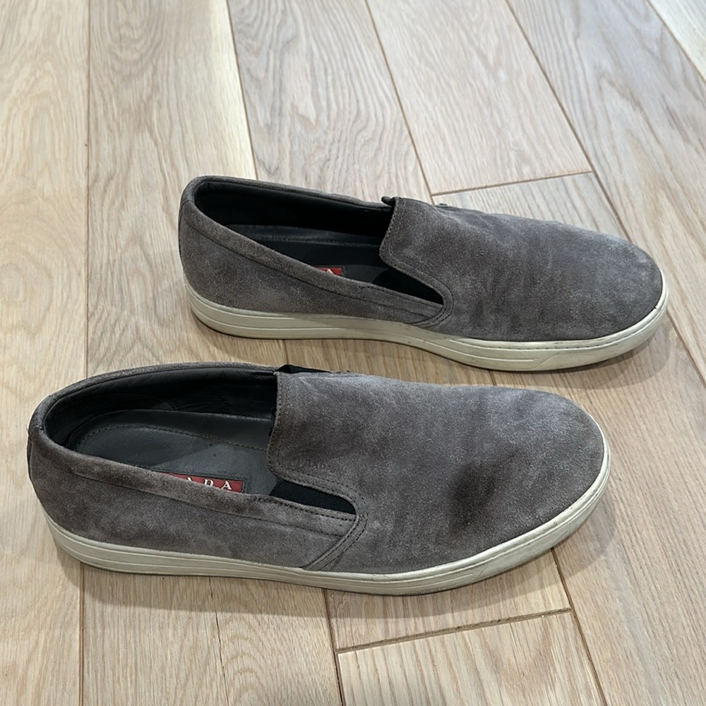 Prada Sport suede slip on sneakers size 10 - Picture 2 of 5